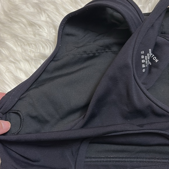 Peloton Black Pace High Neck Sports Bra Size XL - Picture 9 of 11